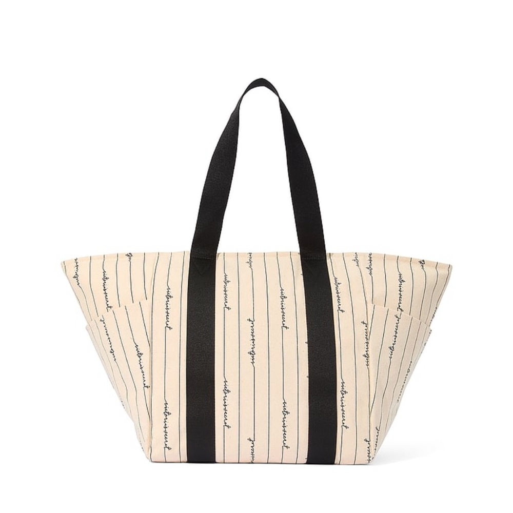 Victoria’s Secret - 🖤 Logo Canvas Tote